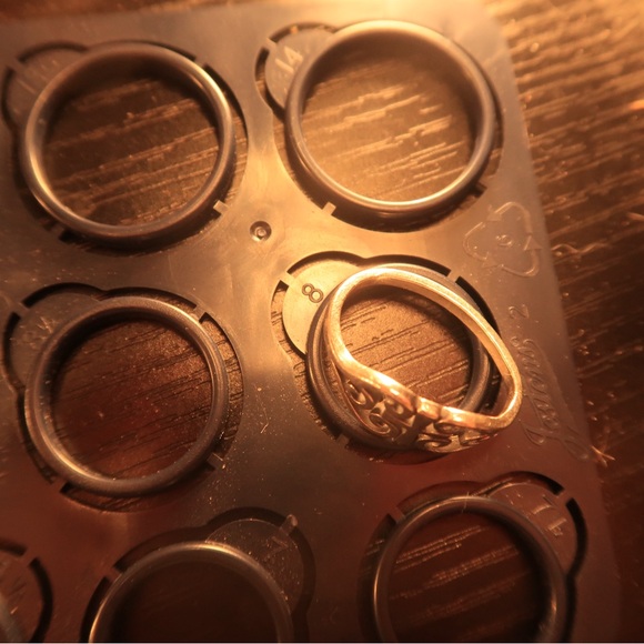 James Avery Scroll Cross Ring Silver - Picture 6 of 6